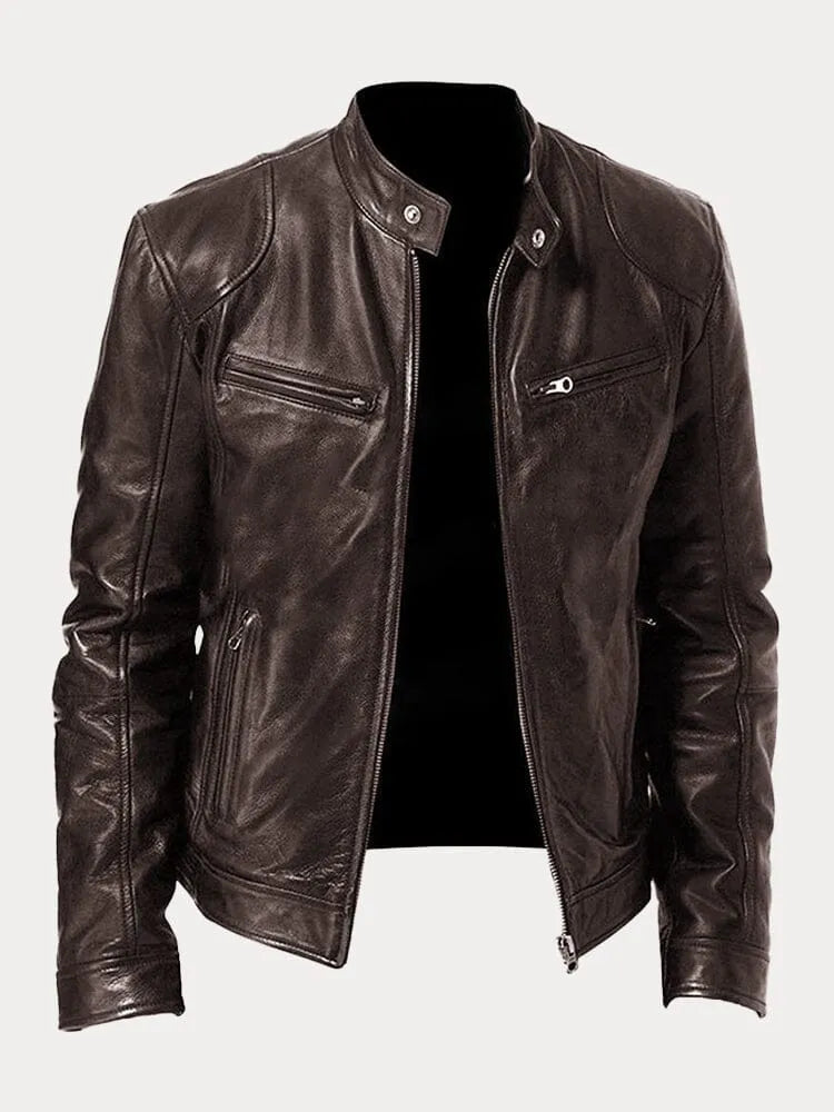 JAVIER | Saisonale Lederjacke