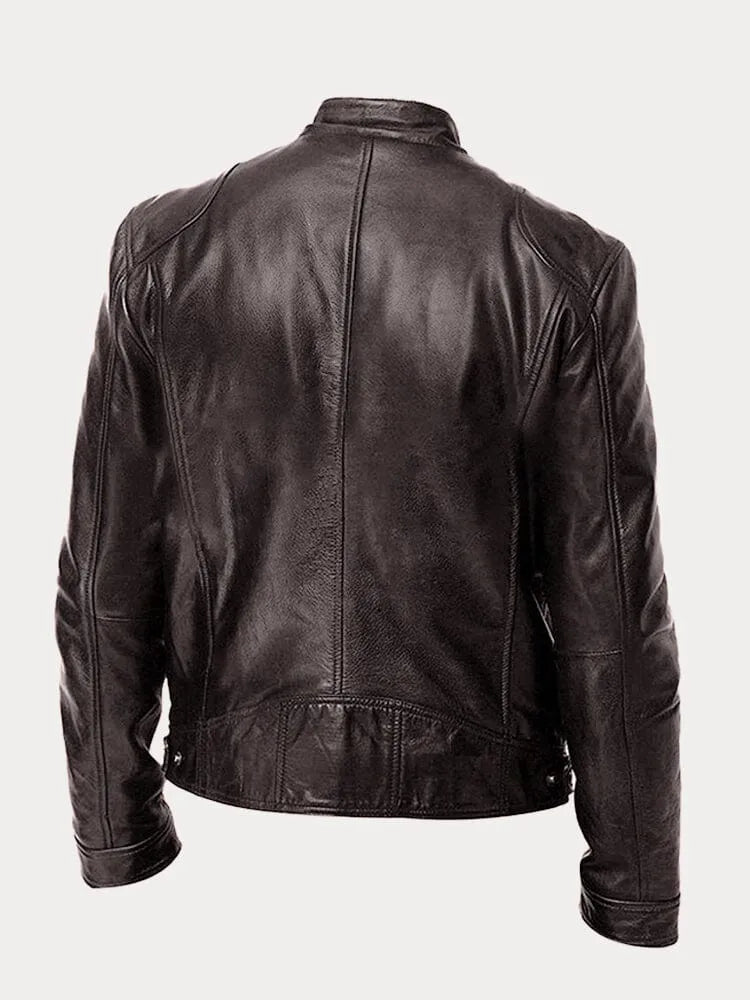 JAVIER | Saisonale Lederjacke