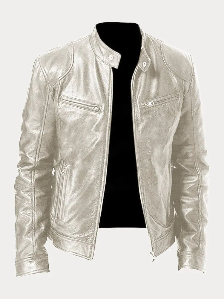 JAVIER | Saisonale Lederjacke