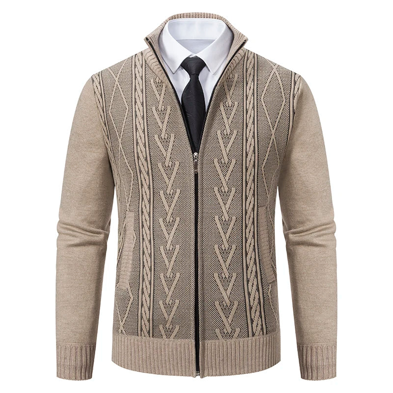 Dawson™ – Strukturierter Zip-Cardigan