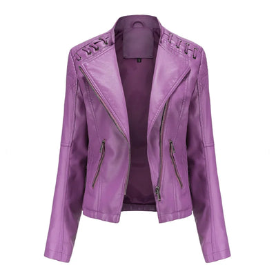 CLARA - LEDERJACKE