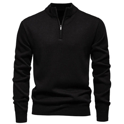 Brompton™ – Verfeinertes Quarter-Zip Strick