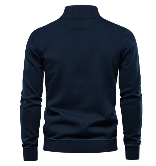 Job™ | Herren Pullover mit halbem Reißverschluss