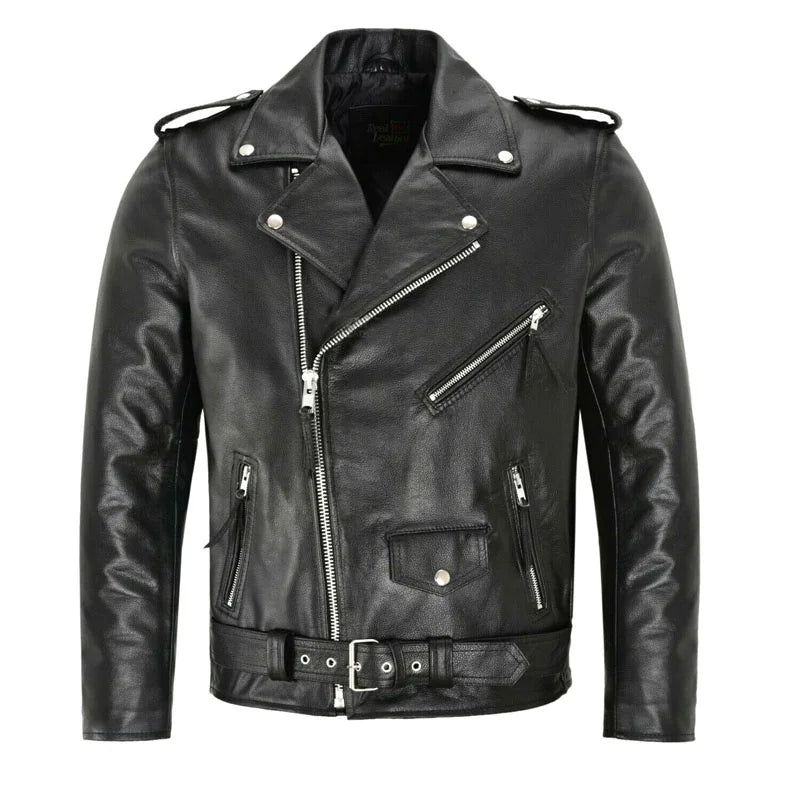 Wójcik™ | Leder Bikerjacke