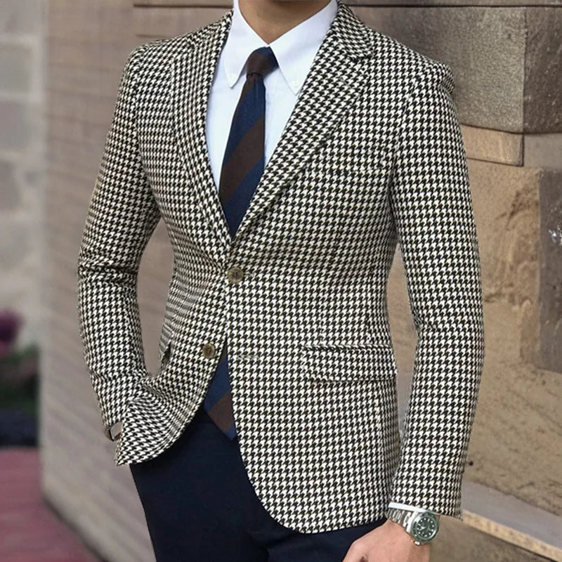 Clément | Karierter Blazer für Herren