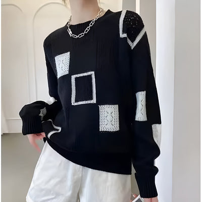 ALIDA | Einzigartiger und eleganter femininer Pullover