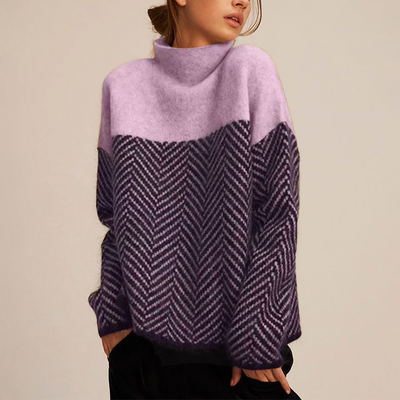 Adelie | Premium Rollkragenpullover aus feinem Strick