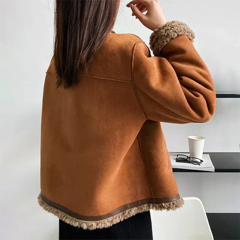 CARLA - LEDERJACKE FÜR DEN WINTER