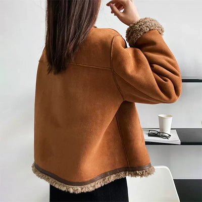 CARLA - LEDERJACKE FÜR DEN WINTER