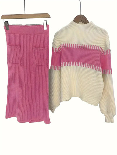 Milava™ Anastasia Panel Strick Co-Ord
