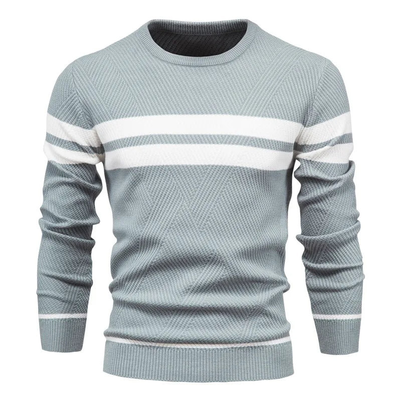 Belgravia™ – Texturierte Streifen Crew