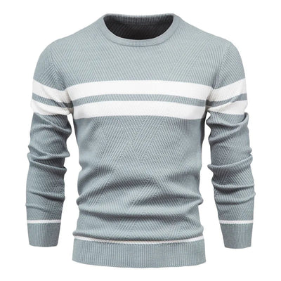 Belgravia™ – Texturierte Streifen Crew