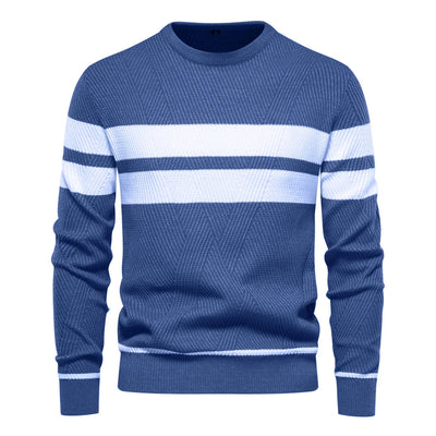 Belgravia™ – Texturierte Streifen Crew