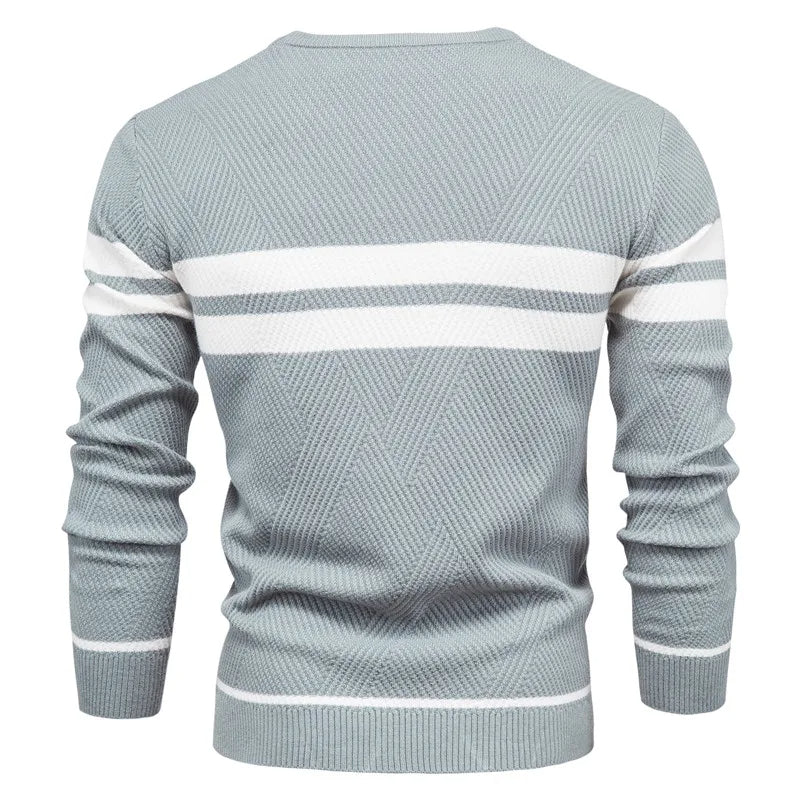 Belgravia™ – Texturierte Streifen Crew
