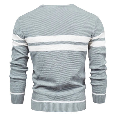 Belgravia™ – Texturierte Streifen Crew