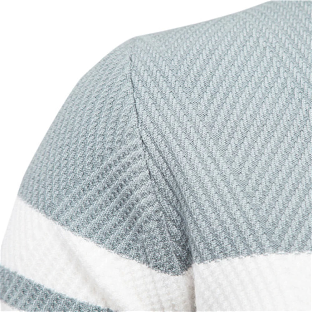 Belgravia™ – Texturierte Streifen Crew