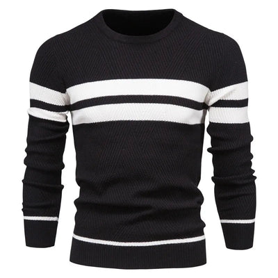 Belgravia™ – Texturierte Streifen Crew