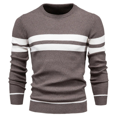 Belgravia™ – Texturierte Streifen Crew