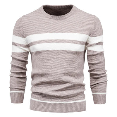 Belgravia™ – Texturierte Streifen Crew