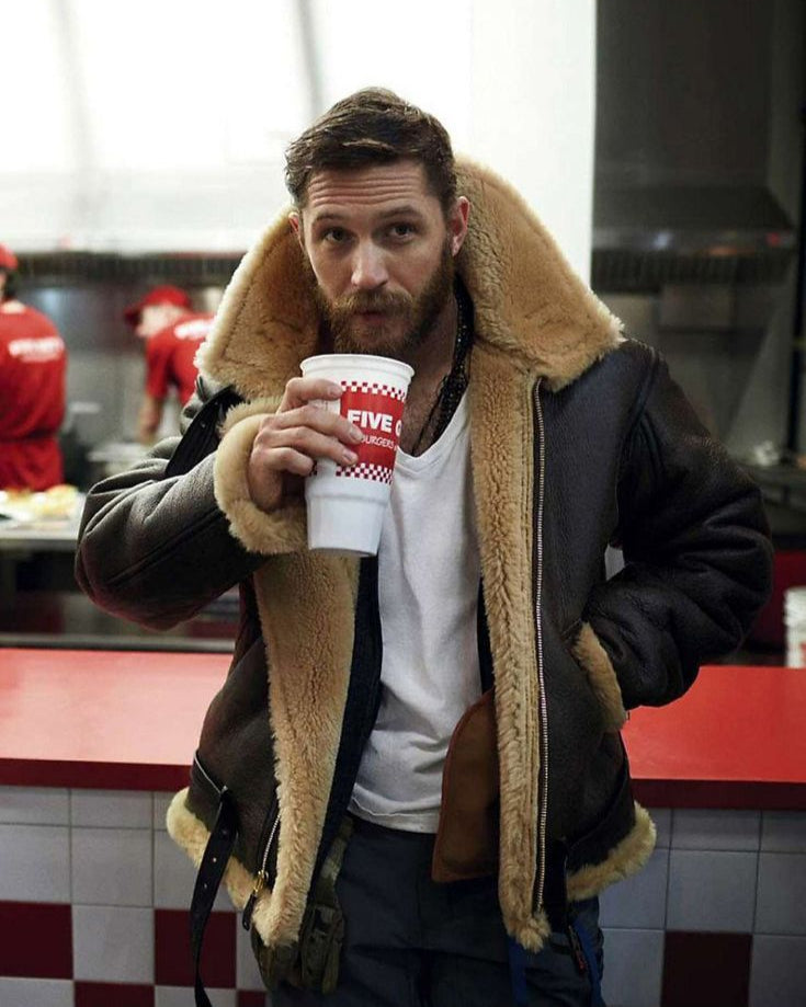 PEDRO | Gepolsterte Lederjacke