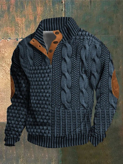 Heiko | Bedruckter warmer Pullover