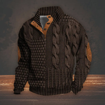 Heiko | Bedruckter warmer Pullover