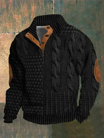 Heiko | Bedruckter warmer Pullover