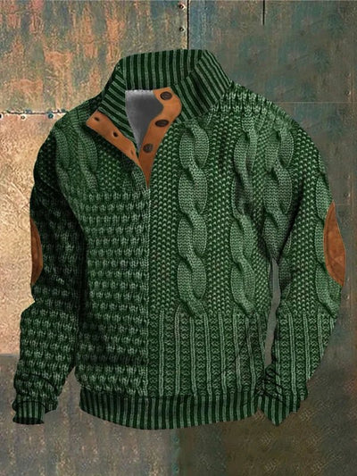 Heiko | Bedruckter warmer Pullover
