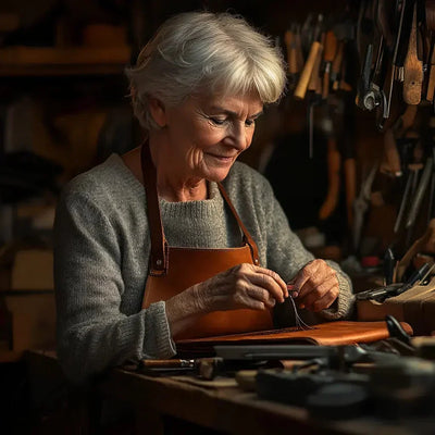 Grace™ | Klassische Leder Tote Bag