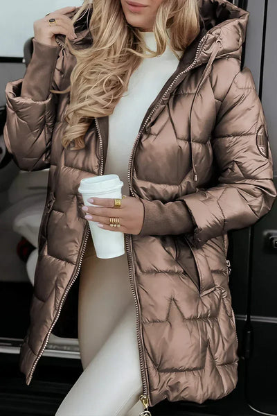 Marisska™ Eleganter Wintermantel mit Kapuze
