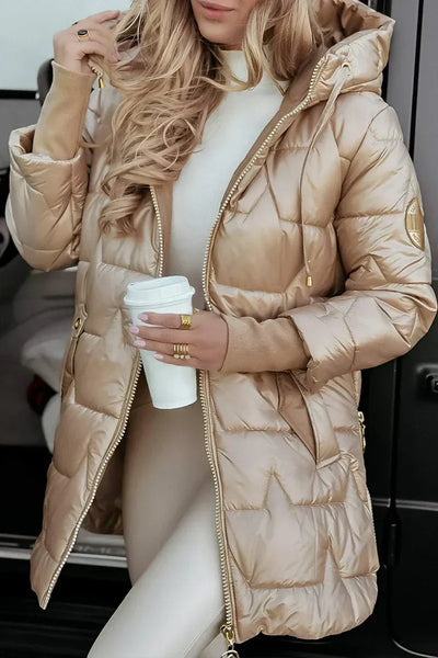 Marisska™ Eleganter Wintermantel mit Kapuze