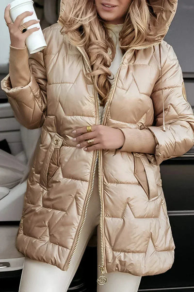 Marisska™ Eleganter Wintermantel mit Kapuze