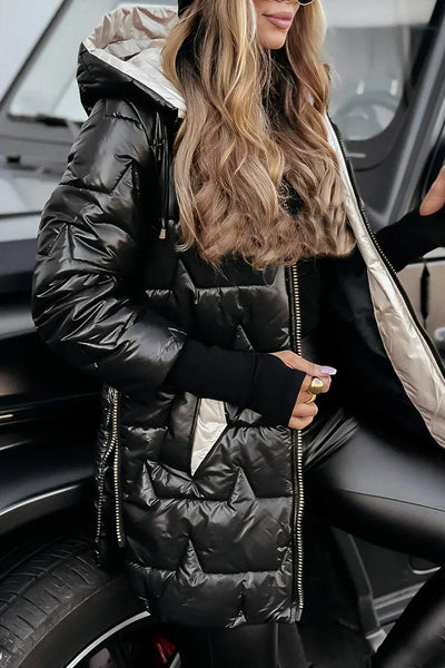 Marisska™ Eleganter Wintermantel mit Kapuze