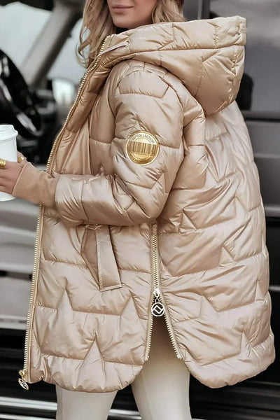 Marisska™ Eleganter Wintermantel mit Kapuze