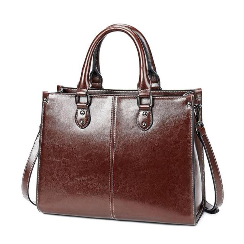 Grace™ | Klassische Leder Tote Bag