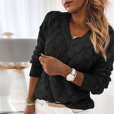 Noemier | V-Ausschnitt Pullover