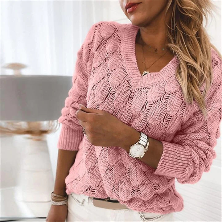 Noemier | V-Ausschnitt Pullover