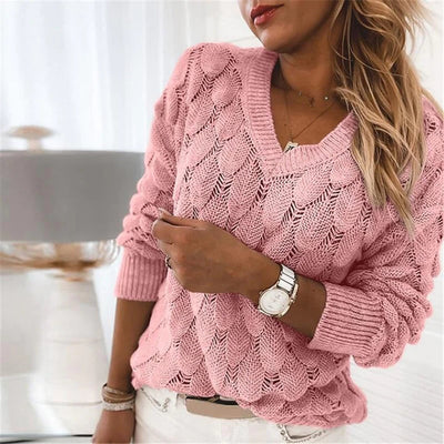 Noemier | V-Ausschnitt Pullover