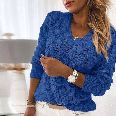 Noemier | V-Ausschnitt Pullover