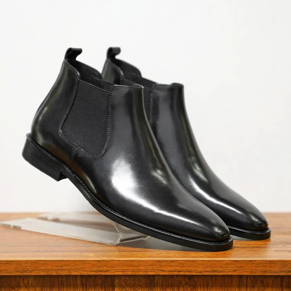 Blake™ | Elegante Chelsea-Stiefel aus Leder
