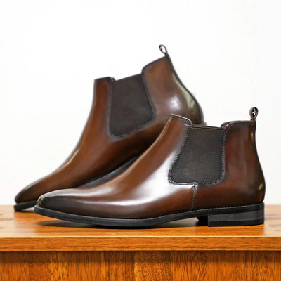Blake™ | Elegante Chelsea-Stiefel aus Leder